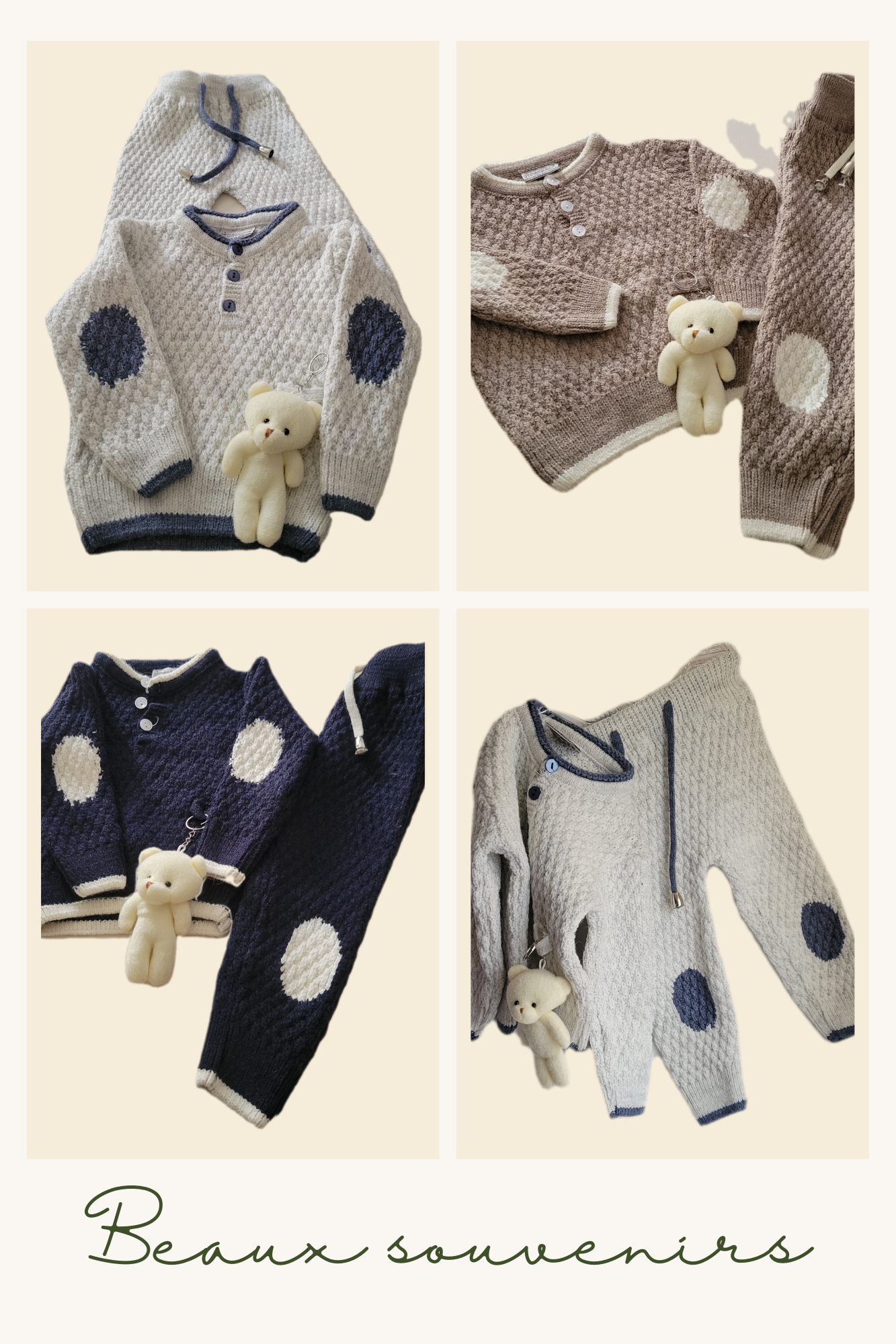 ENSEMBLE COTON BEBE GARCONS