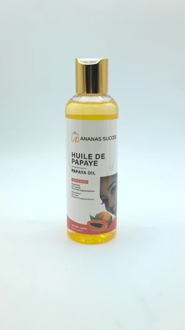 A-HUILES CURCUMA, CAROTTE ET PAPAYE POUR VISAGE ET CORPS 200ml