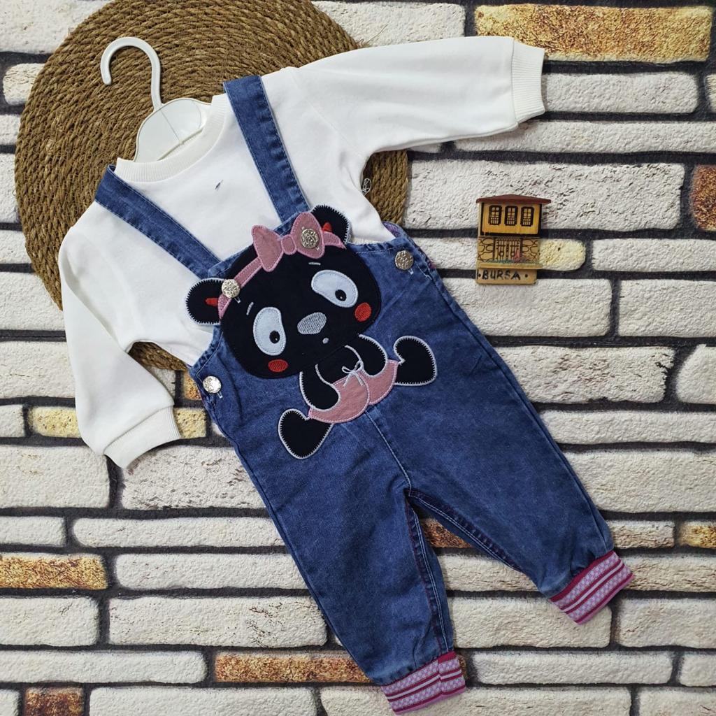 ENSEMBLE JEANS POUR PETITE FILLE